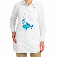 Funny Fish Free Piercing Apron
