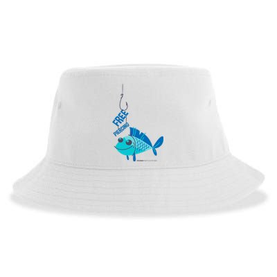 Funny Fish Free Piercing Sustainable Bucket Hat