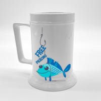 Funny Fish Free Piercing Beer Stein