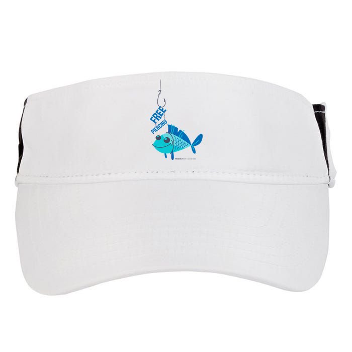 Funny Fish Free Piercing Adult Drive Performance Visor