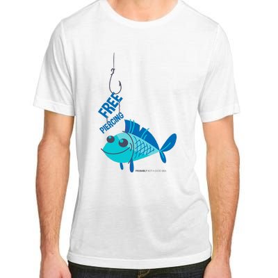 Funny Fish Free Piercing Adult ChromaSoft Performance T-Shirt