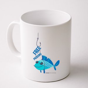 Funny Fish Free Piercing Coffee Mug