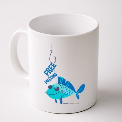 Funny Fish Free Piercing Mug