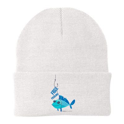 Funny Fish Free Piercing Knit Cap Winter Beanie