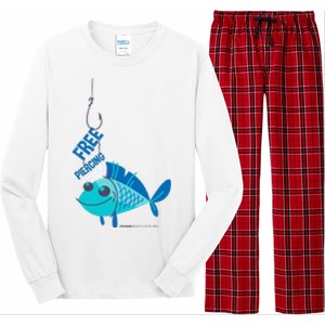 Funny Fish Free Piercing Long Sleeve Pajama Set