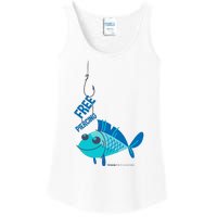 Funny Fish Free Piercing Ladies Essential Tank