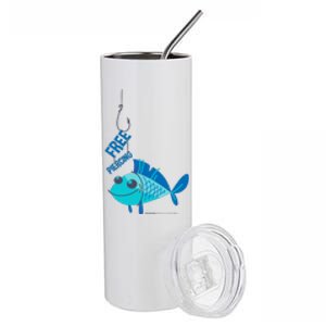 Funny Fish Free Piercing Stainless Steel Tumbler