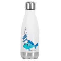 Funny Fish Free Piercing Stainless Steel Insulated Water Bottle