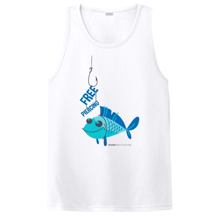 Funny Fish Free Piercing PosiCharge Competitor Tank