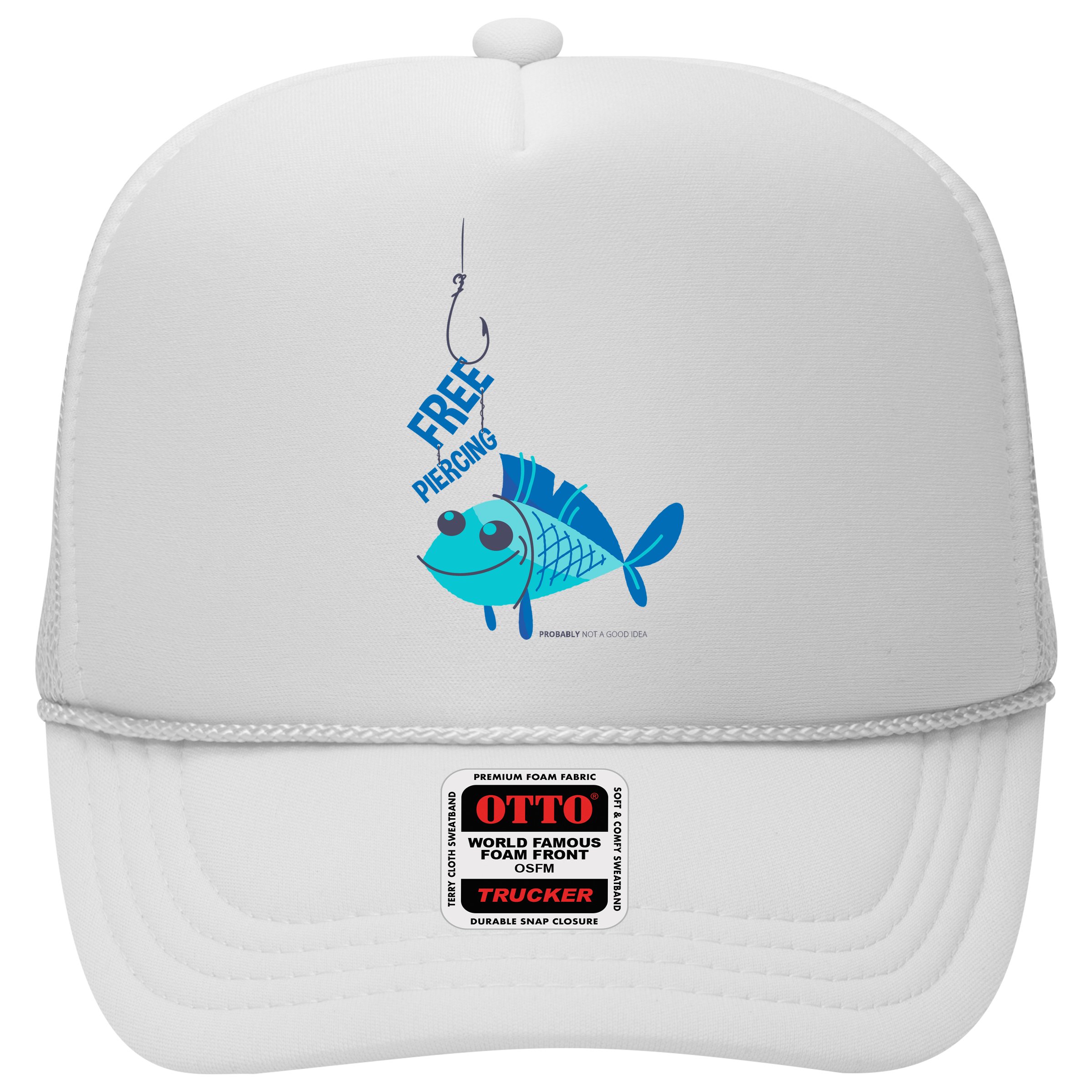 Funny Fish Free Piercing Hat