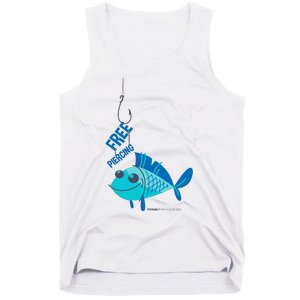 Funny Fish Free Piercing Tank Top