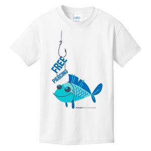 Funny Fish Free Piercing Kids T-Shirt