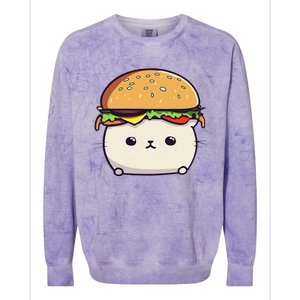 Furry Food Fusion Colorblast Crewneck Sweatshirt