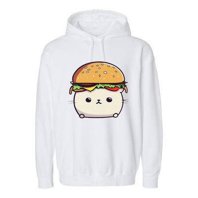 Furry Food Fusion Garment-Dyed Fleece Hoodie