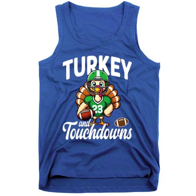 Family Food Football Thanksgiving Meaningful Gift Tank Top