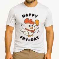Funny Friday Fried Chicken Cooling Performance Crew T-Shirt