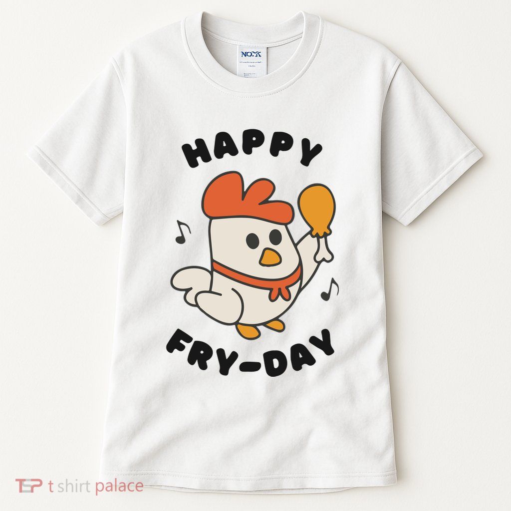 Funny Friday Fried Chicken Tall T-Shirt