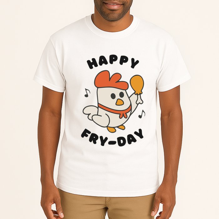 Funny Friday Fried Chicken Tall T-Shirt