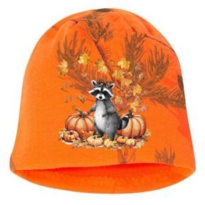 Feral Fall For Raccoon And Pumpkin Spice Lovers Kati - Camo Knit Beanie