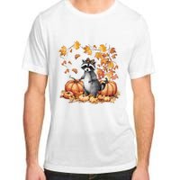 Feral Fall For Raccoon And Pumpkin Spice Lovers Adult ChromaSoft Performance T-Shirt