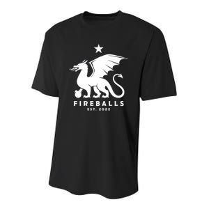 Fireballs Fc Youth Performance Sprint T-Shirt