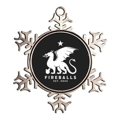 Fireballs Fc Metallic Star Ornament