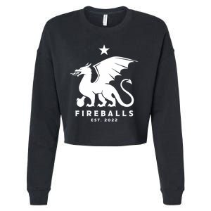 Fireballs Fc Cropped Pullover Crew