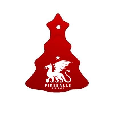 Fireballs Fc Ceramic Tree Ornament