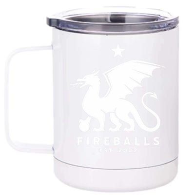 Fireballs Fc 12 oz Stainless Steel Tumbler Cup