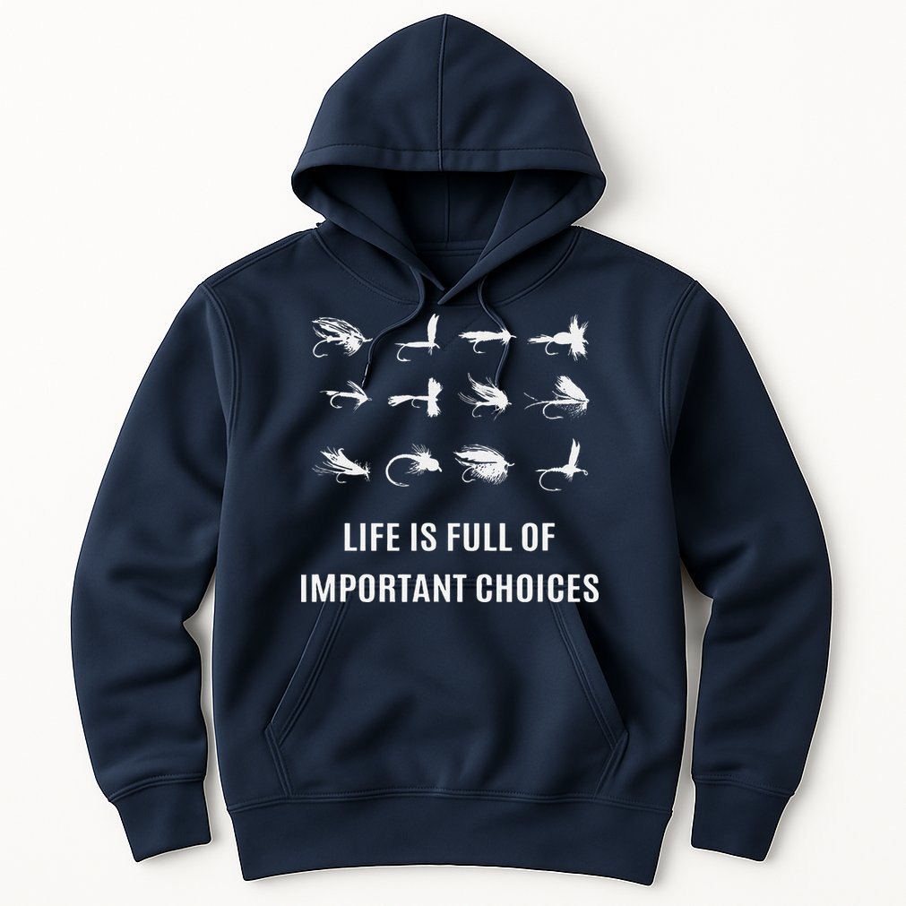 Fly Fishing Fisherman Gift Hoodie