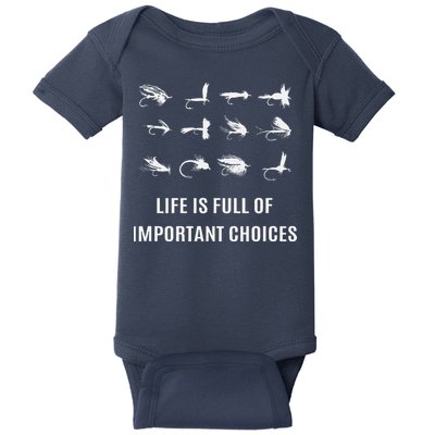 Fly Fishing Fisherman Gift Baby Bodysuit
