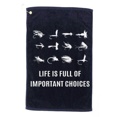 Fly Fishing Fisherman Gift Golf Towel