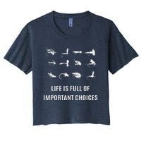 Fly Fishing Fisherman Gift Women's Crop Top Tee