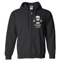 Fight Fight Fight Trump 2024 American Flag Shoot This Full Zip Hoodie