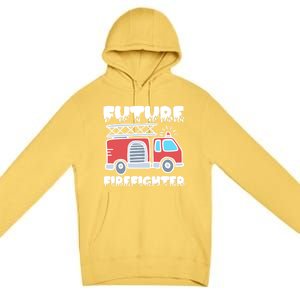 Future Firefighter Future Fire Firefighting Gift Premium Pullover Hoodie