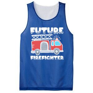 Future Firefighter Future Fire Firefighting Gift Mesh Reversible Basketball Jersey Tank