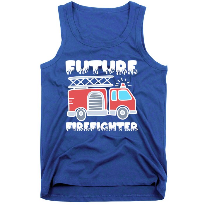 Future Firefighter Future Fire Firefighting Gift Tank Top