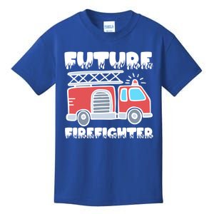 Future Firefighter Future Fire Firefighting Gift Kids T-Shirt