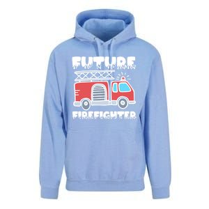 Future Firefighter Future Fire Firefighting Gift Unisex Surf Hoodie