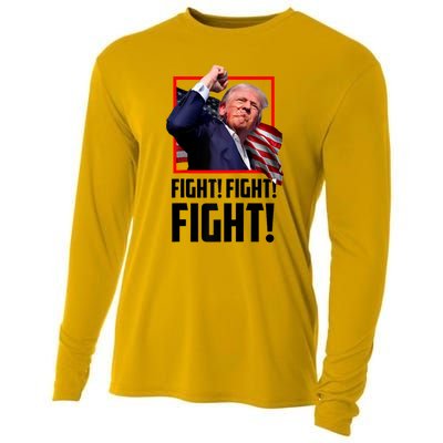 Fight! Fight! Fight! Donald Trump Political Election 2024 Cooling Performance Long Sleeve Crew