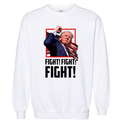 Fight! Fight! Fight! Donald Trump Political Election 2024 Garment-Dyed Sweatshirt