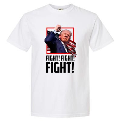 Fight! Fight! Fight! Donald Trump Political Election 2024 Garment-Dyed Heavyweight T-Shirt