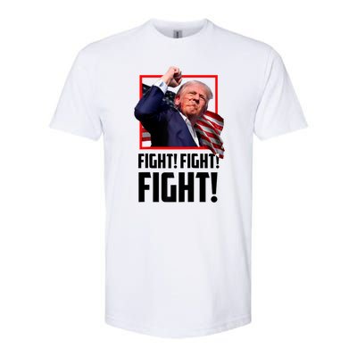 Fight! Fight! Fight! Donald Trump Political Election 2024 Softstyle CVC T-Shirt