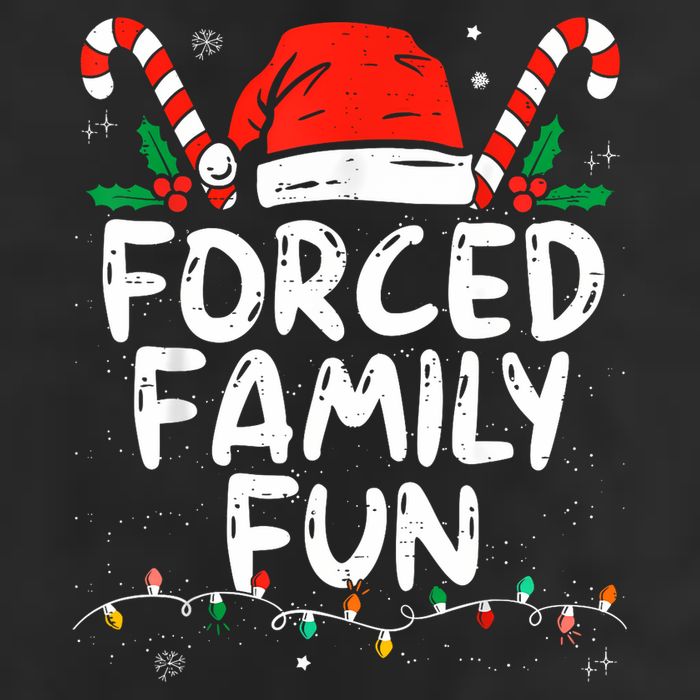 Forced Family Fun Sarcastic Christmas Funny Cool Comfort Performance Bucket Hat