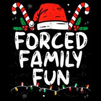 Forced Family Fun Sarcastic Christmas Funny Impact Tech Backpack