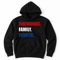 Fireworks Family Fourth Hoodie