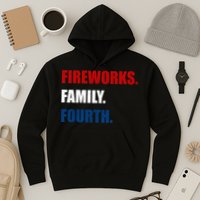 Fireworks Family Fourth Hoodie