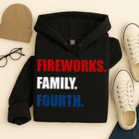 Fireworks Family Fourth Hoodie