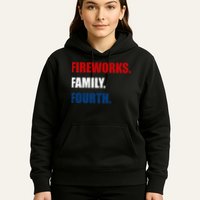 Fireworks Family Fourth Hoodie