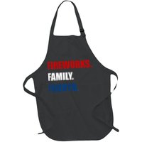 Fireworks Family Fourth Apron